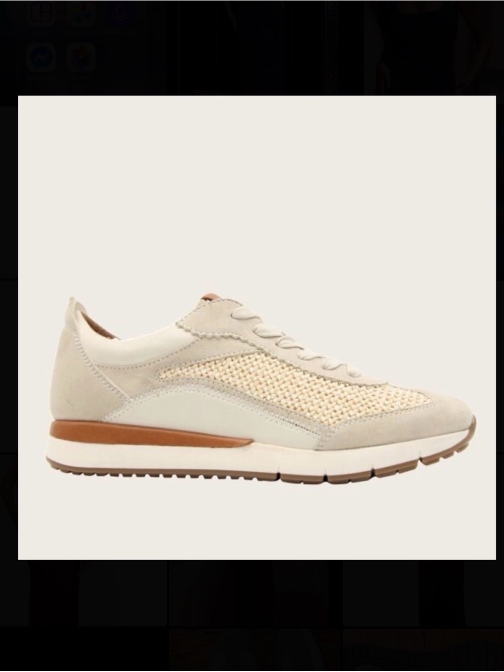 Great Souls Naturalizer Juno Light Beige Women's Sneaker never worn! Size 10